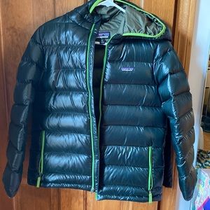 Patagonia big kids puffer coat